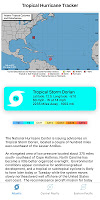 screenshot of Tropical Hurricane Tracker