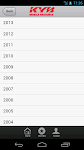 screenshot of KYB Shocks