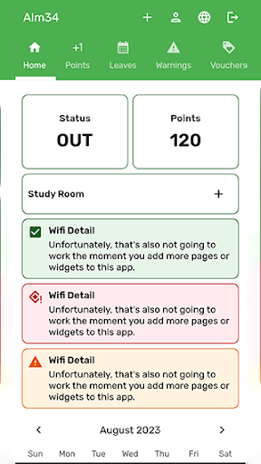 Android application GreenBean screenshort