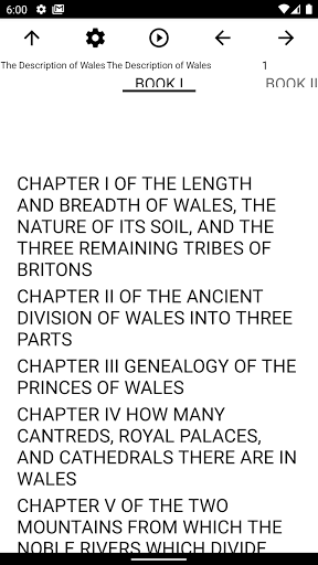 Book, The Description of Wales Screen 2
