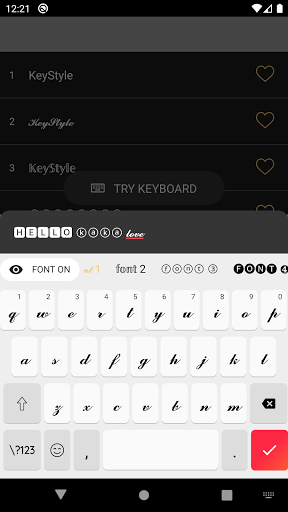 KeyStyle - Font Keyboard, Fancy, Emoji Stylish