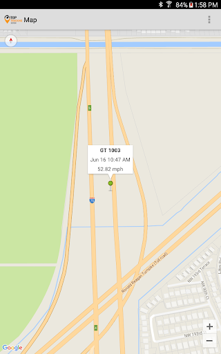 TopTracking GPS Screen 3