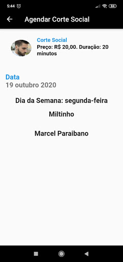 Barbearia Miltinho Screen 3