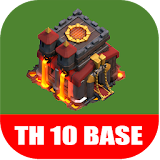 New COC Town Hall 10 Base icon
