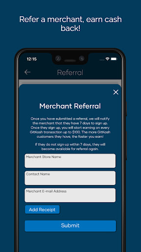 Android application GitKash screenshort