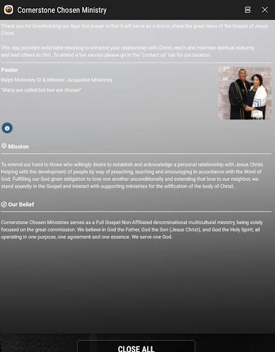 Cornerstone Chosen Ministries