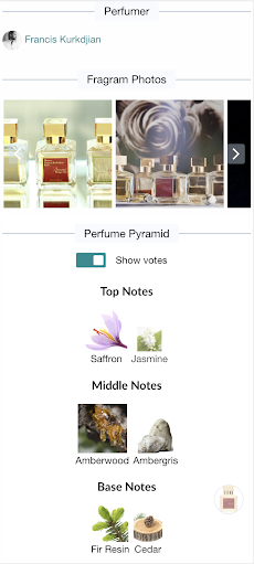Fragrantica Perfumesのおすすめ画像1