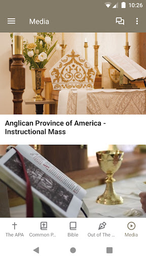 Anglican Province of America Screen 2