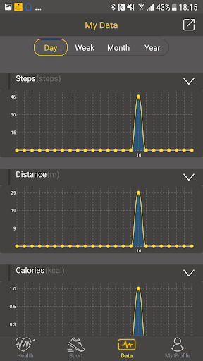 SLIDE FITNESS Screen 3
