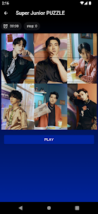 Super Junior Puzzle Game