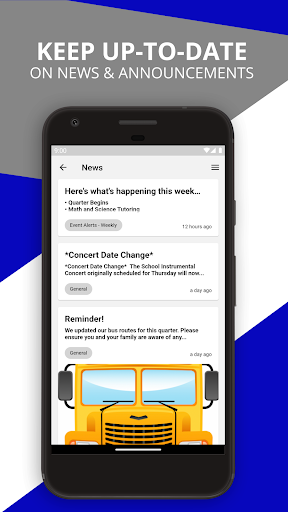 Android application Defiance City Schools screenshort