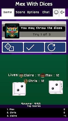 Mex With Dices Same Room Multi - Screenshot 3