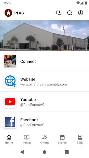 Android application Pine Forest Assembly screenshort