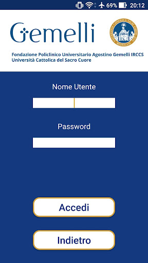 Android application VISPA - VIsita SPecialistica a screenshort