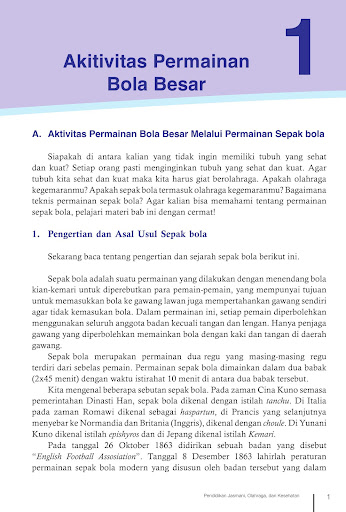 Buku PJOK SMP Kelas 7 K13 Screen 3