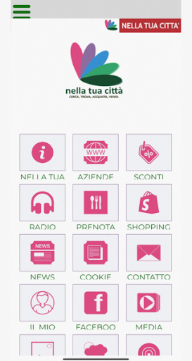 Android application Nella tua Citta Marketplace screenshort
