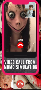 creepy momo fake video call