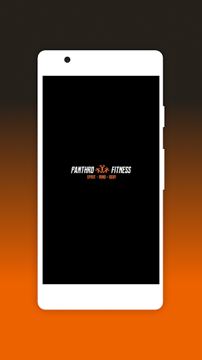 Android application Panthro Fitness screenshort
