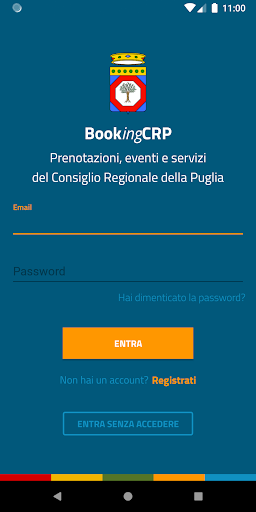 Booking CRP – Consiglio Region