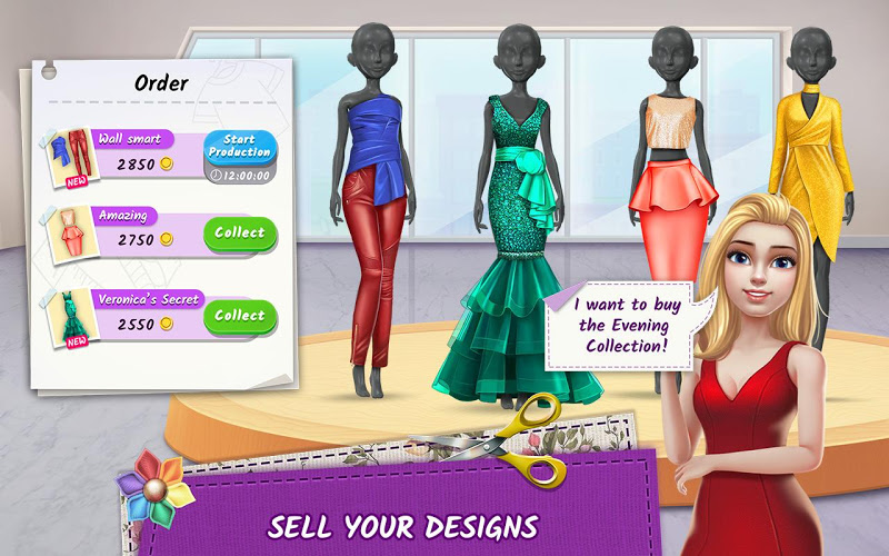 Baixe o Fashion Fever: Jogo de Moda MOD APK v1.2.1 (Dinheiro Ilimitado)  para Android