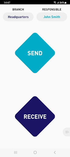 Android application H+Trace screenshort