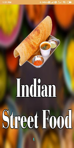 Android application Indian Street Foods screenshort
