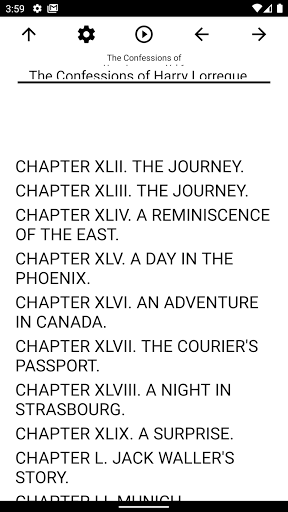 Android application Book, The Confessions of Harry screenshort