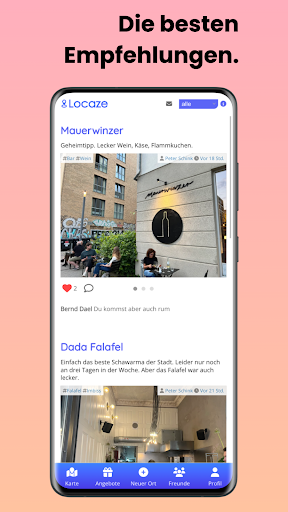 Locaze Screen 2