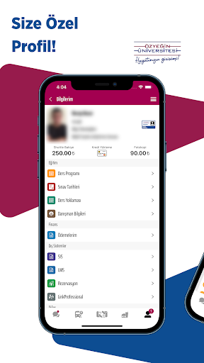Android application myOzU screenshort