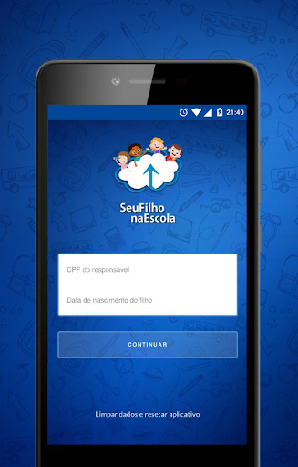Android application Seu Filho na Escola screenshort