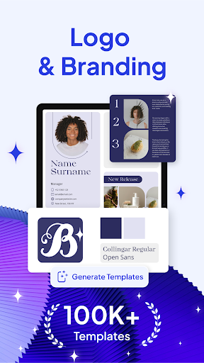 Screenshot of Fluer: AI Design, Photo, Video