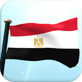 Egypt Flag 3D Free Wallpaper icon