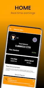 Captura 1 Ethereum 2.0 | Eth Mining App android