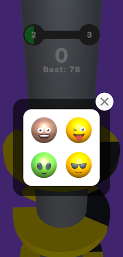 Helix Jumping Game Screen 2