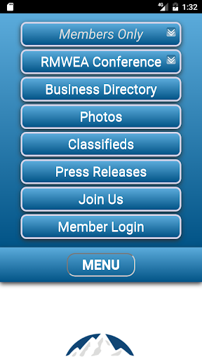 RMWEA Mobile APP Screen 2