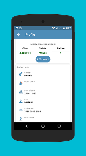 Android application CYGNET PUBLIC SCHOOL NEW - App screenshort