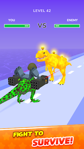Dino Evolution Run 3D Screen 3