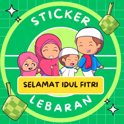 Sticker Lebaran Idul Fitri Install on Windows