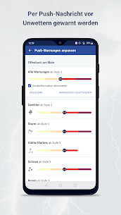 I-WarnWetter MOD APK (Inguqulo Egcwele Evuliwe) 3