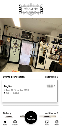 Android application CRLBARBER screenshort