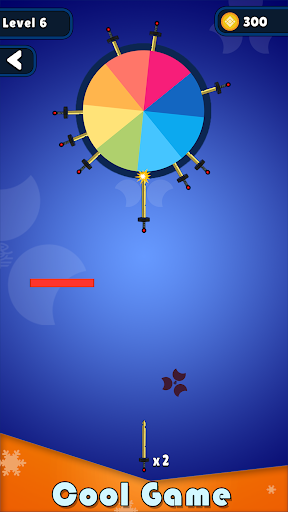 Knife Hit : Rainbow Archery Screen 2