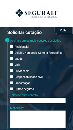 Segurali Corretora de Seguros Screen 2