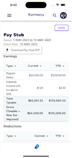 PrimePay Screenshot 3 - AppWisp.com