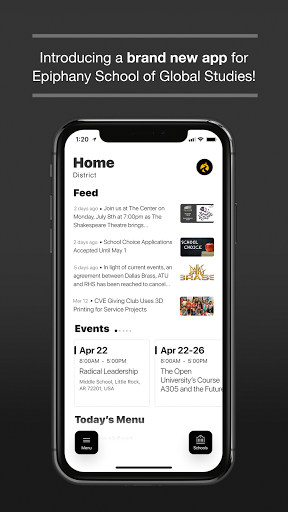 Android application Epiphany Global School, NC screenshort