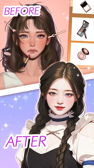 Vlinder Fantasy Makeover Salon - Screenshot 3