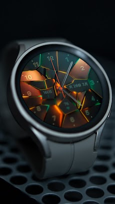 時計の文字盤 Wear OS NeonShatteのおすすめ画像2