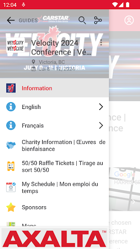 Android application CARSTAR 2024 Conference screenshort