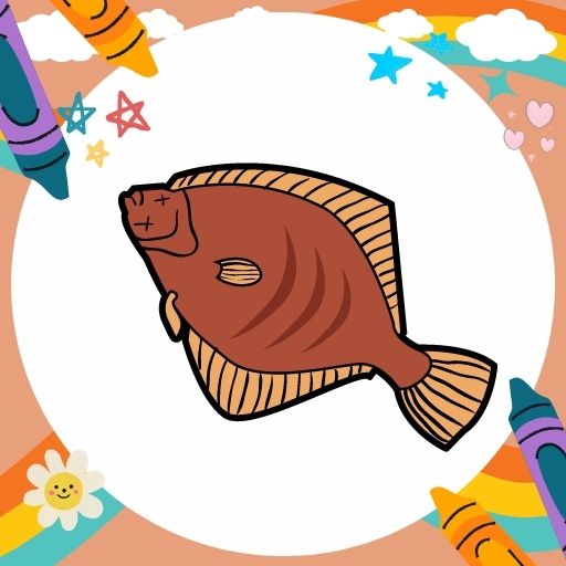 Coloring Book: Flounder App Download on Windows