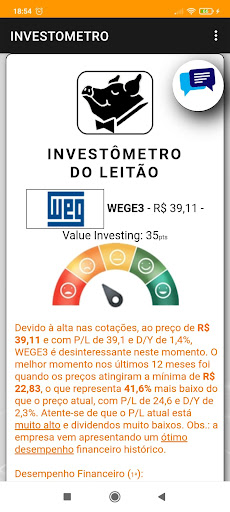 Investômetro Screen 2
