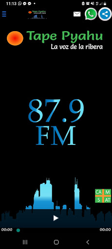 Android application Radio Tape Pyahu screenshort